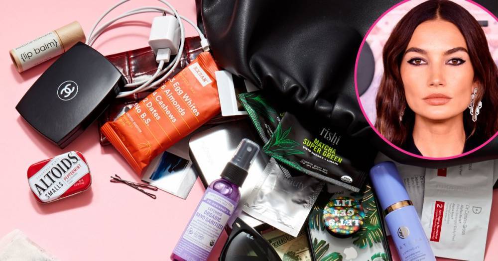 Lily Aldridge: What’s in My Bag? - www.usmagazine.com