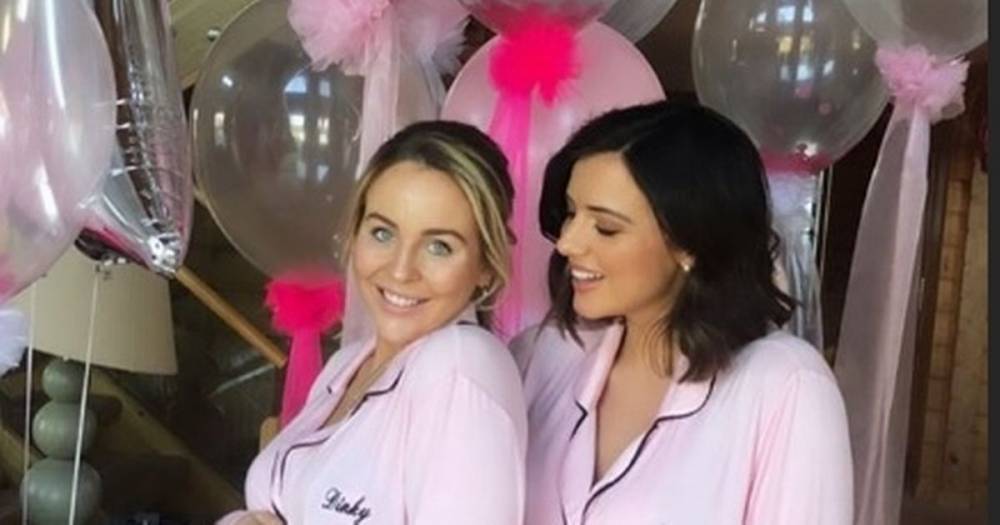 Pregnant BFFs Lucy Mecklenburgh and Lydia Bright enjoy 'baby shower of dreams' - www.manchestereveningnews.co.uk - county Newport