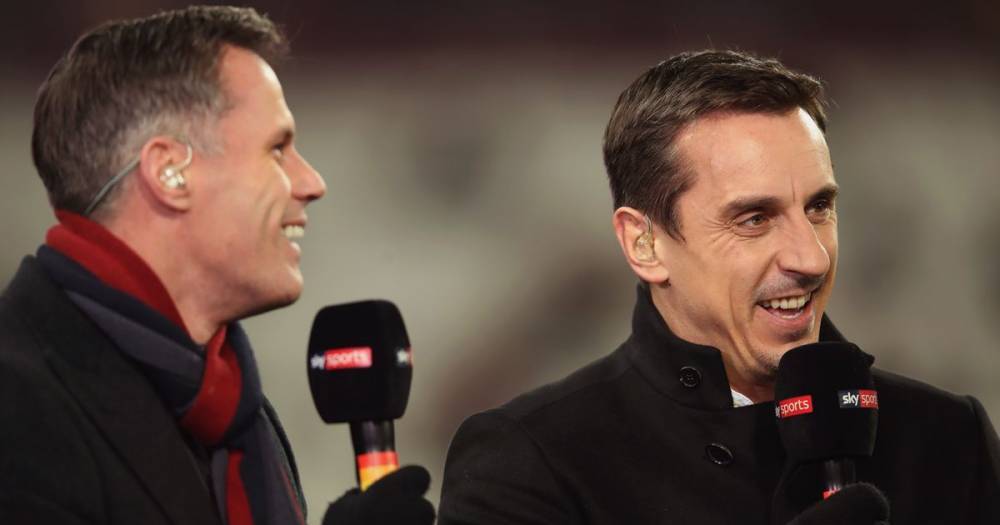 Man Utd legend Gary Neville interrupts Jamie Carragher broadcast - www.manchestereveningnews.co.uk - Manchester