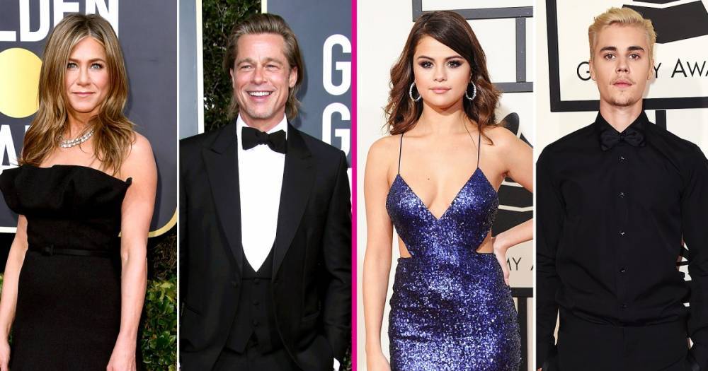 Celebrity Exes Who Attended the Same Awards Shows: From Jennifer Aniston and Brad Pitt to Selena Gomez and Justin Bieber - www.usmagazine.com - Hollywood