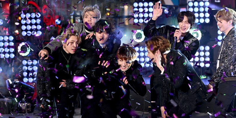 Watch BTS and Post Malone Perform at Dick Clark’s New Year’s Rockin’ Eve - pitchfork.com - New York