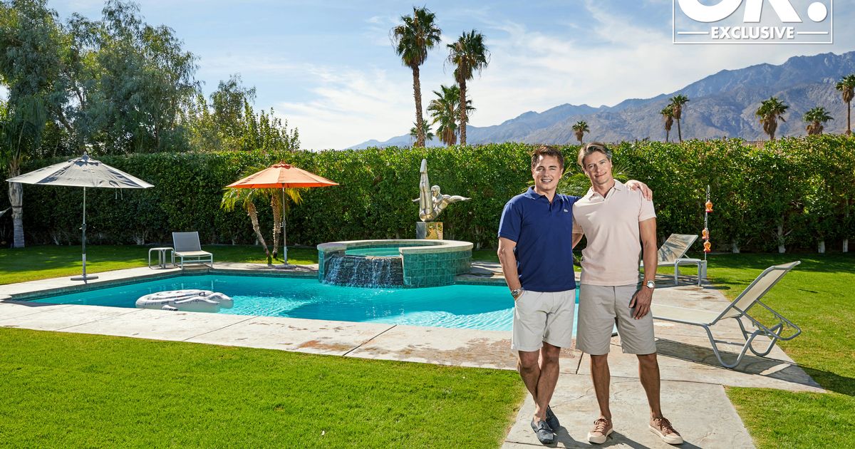 Inside John Barrowman's house - Take a look at the Dancing On Ice star’s Palm Springs home - www.ok.co.uk - USA