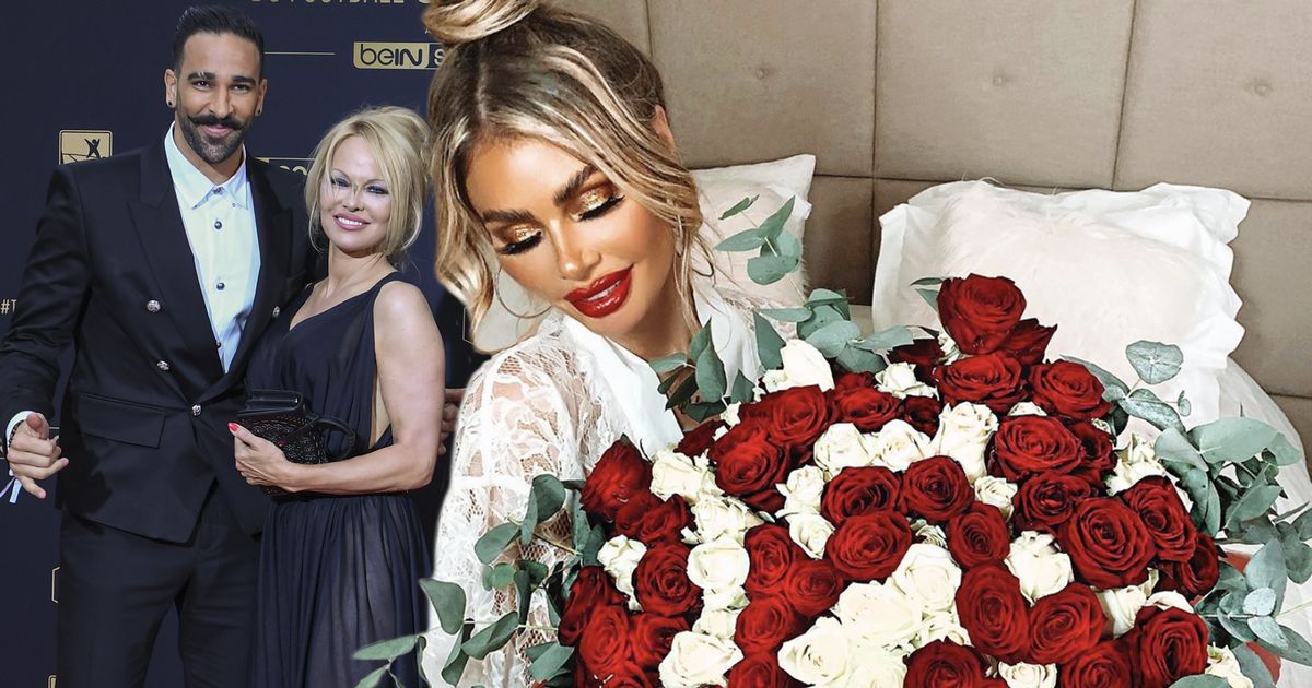 Chloe Sims sparks rumours she’s dating Pamela Anderson’s ex Adil Rami as she shares huge bunch of roses - www.ok.co.uk