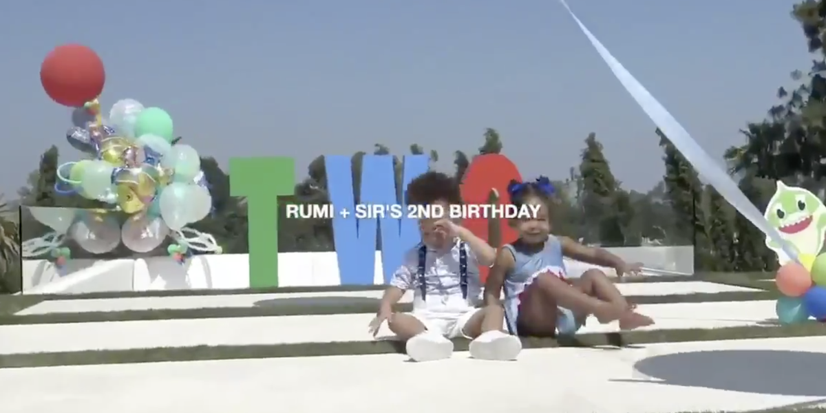 It Looks Like Beyoncé Threw Rumi and Sir Carter a "Baby Shark"-Themed Birthday Party - www.harpersbazaar.com