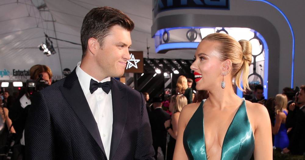 Scarlett Johansson Attends 2020 SAG Awards With Colin Jost After ‘Violent Illness’ - www.usmagazine.com - Santa Barbara