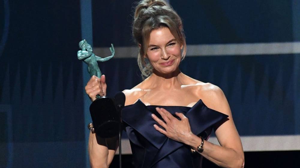 Renée Zellweger Thanks Tom Cruise After SAG Awards Win for 'Judy' - www.etonline.com - county Garland