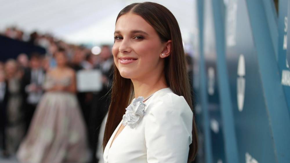 Stars Suit Up at the 2020 SAG Awards: Millie Bobby Brown, Margaret Qualley and More - www.etonline.com - Los Angeles