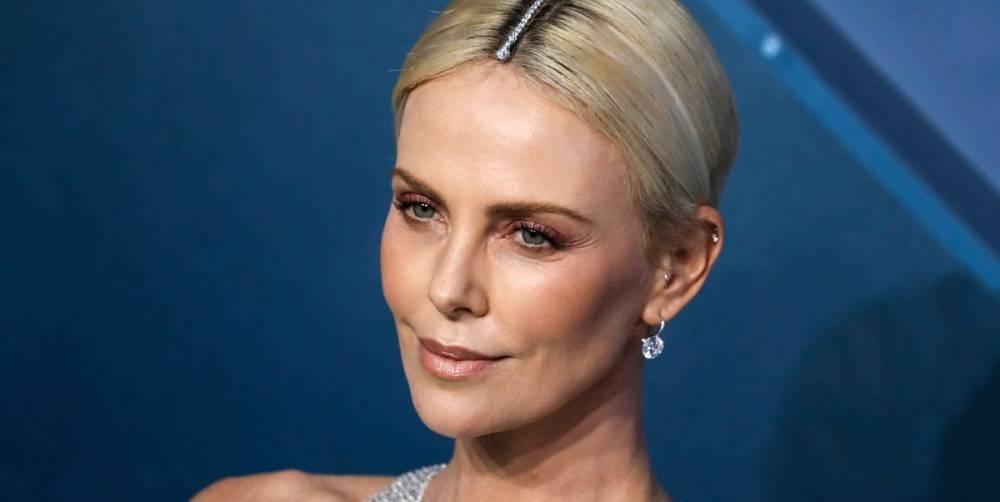 Charlize Theron Wore a Tiffany Necklace in Her Hair to the SAG Awards - www.marieclaire.com