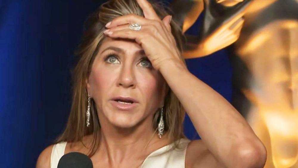 Jennifer Aniston Can't Believe She Forgot to Thank 'Morning Show' Cast In SAG Acceptance Speech (Exclusive) - www.etonline.com