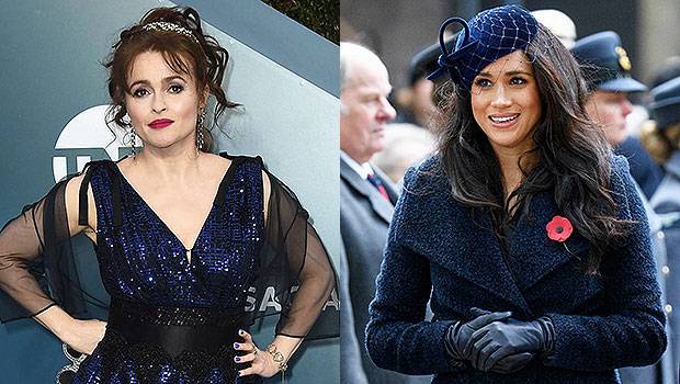 Helena Bonham Carter ’The Crown’ Cast Speak Out On Prince Harry Meghan Markle’s Royal Exit For First Time - hollywoodlife.com