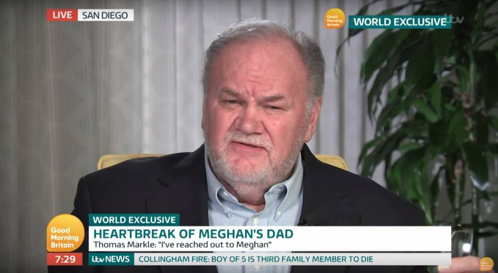 Channel 5 Gets Access To Meghan Markle’s Father Thomas Markle For Feature-Length Documentary - deadline.com - Britain - state Alaska