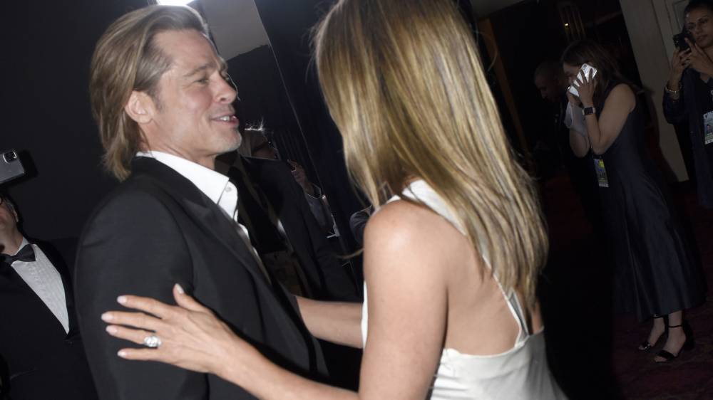 Jennifer Aniston reacts to Brad Pitt watching her SAG Awards acceptance speech: 'So sweet' - www.foxnews.com