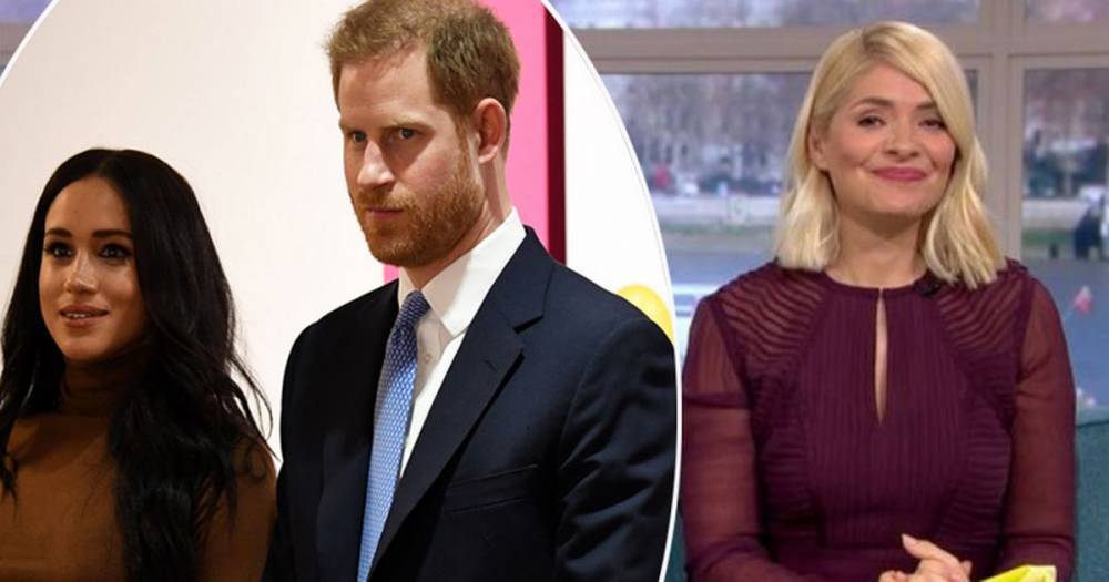 This Morning’s Holly Willoughby fights back tears over Prince Harry and Meghan’s royal exit - www.ok.co.uk - Britain