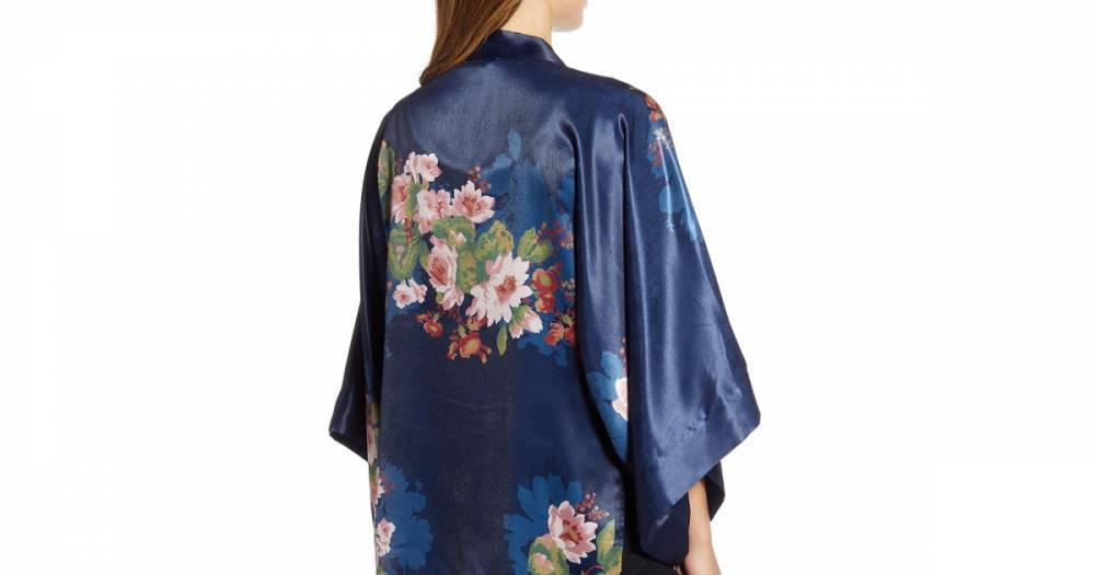 This 40%-Off Kimono-Style Jacket Will Make Your Morning Routine a Breeze - www.usmagazine.com