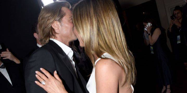 Those Brad Pitt and Jennifer Aniston SAG Photos Are Driving Everybody Wild - www.marieclaire.com