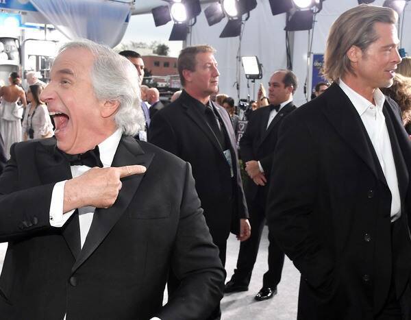 Proof No One Had a Better Time At the 2020 SAG Awards Than Henry Winkler - www.eonline.com - county Levy