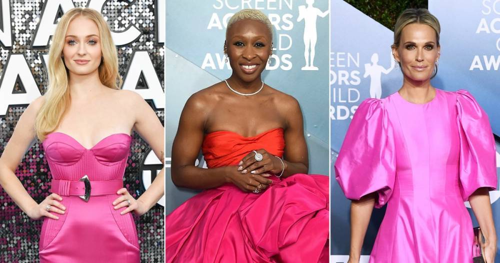From Old Hollywood to Fierce Pantsuits, These Were the Top 5 Style Trends at the 2020 SAG Awards - www.usmagazine.com