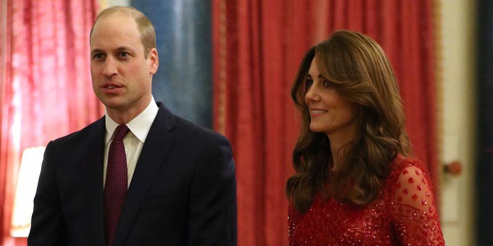 Kate Middleton Stuns in a Glittering Red Dress at Buckingham Palace Reception - www.harpersbazaar.com - Britain - county Prince Edward