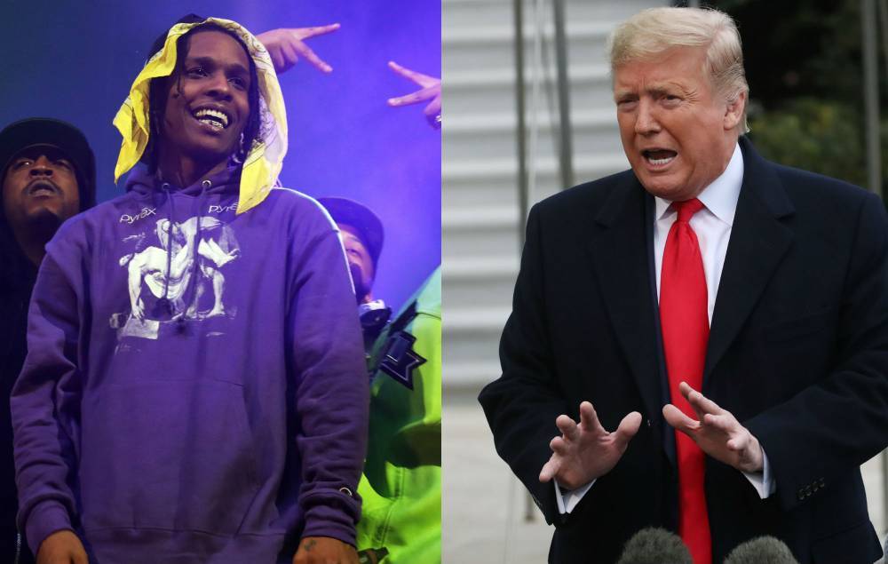 A$AP Rocky says he thanked Donald Trump for his help in Swedish court case - www.nme.com - Sweden - city Stockholm