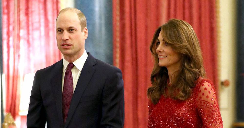 Prince William and Duchess Kate Smile and Laugh at Buckingham Palace Reception Amid Royal Drama - www.usmagazine.com - Britain