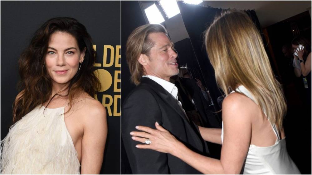 Michelle Monaghan Jokingly Tells Brad Pitt Not to 'Break Our Hearts Again' After Jennifer Aniston Reunion - www.etonline.com