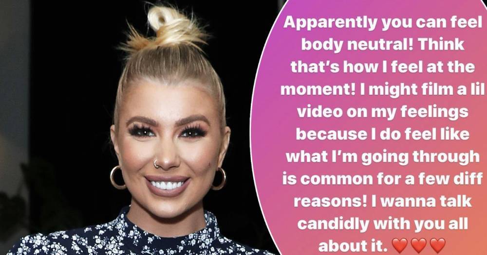 Love Island's Olivia Buckland says her body is a 'nuisance' after insisting she doesn't lack confidence - www.ok.co.uk