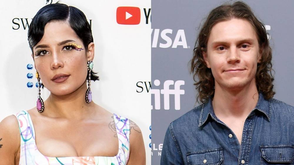 Halsey Cuddled Up With Evan Peters For A PDA-Packed Birthday Tribute - www.mtv.com - USA - county Story