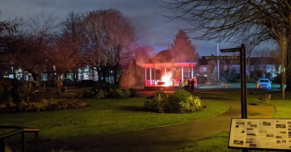 It is the 'jewel in Denton's crown'...but vandals and arsonists are turning a family park into a 'no go area' - www.manchestereveningnews.co.uk - county Denton