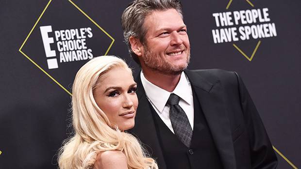 Blake Shelton Gwen Stefani Makeout In Hot New Photo Ahead Of Grammys Performance - hollywoodlife.com