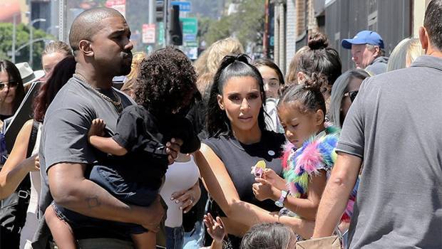 Kim Kardashian Kanye West Enjoy ‘Morning Madness’ Breakfast With Their 4 Kids In Cute Photo - hollywoodlife.com - Chicago