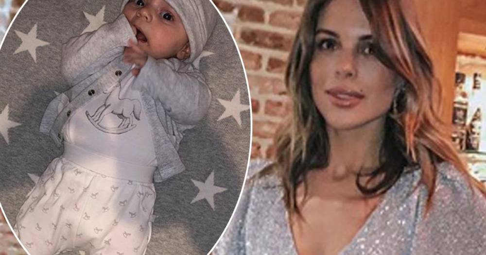 Chloe Lewis shares adorable photo of baby son Beau after revealing 'awful' birth story - www.ok.co.uk