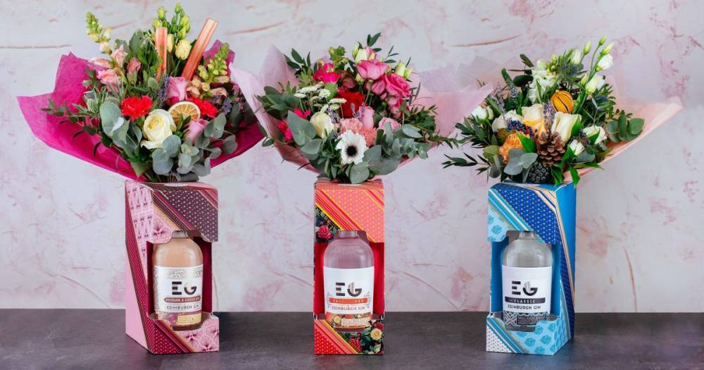 Edinburgh Gin creates sweet floral bouquets just in time for Valentine's Day - www.dailyrecord.co.uk - Scotland