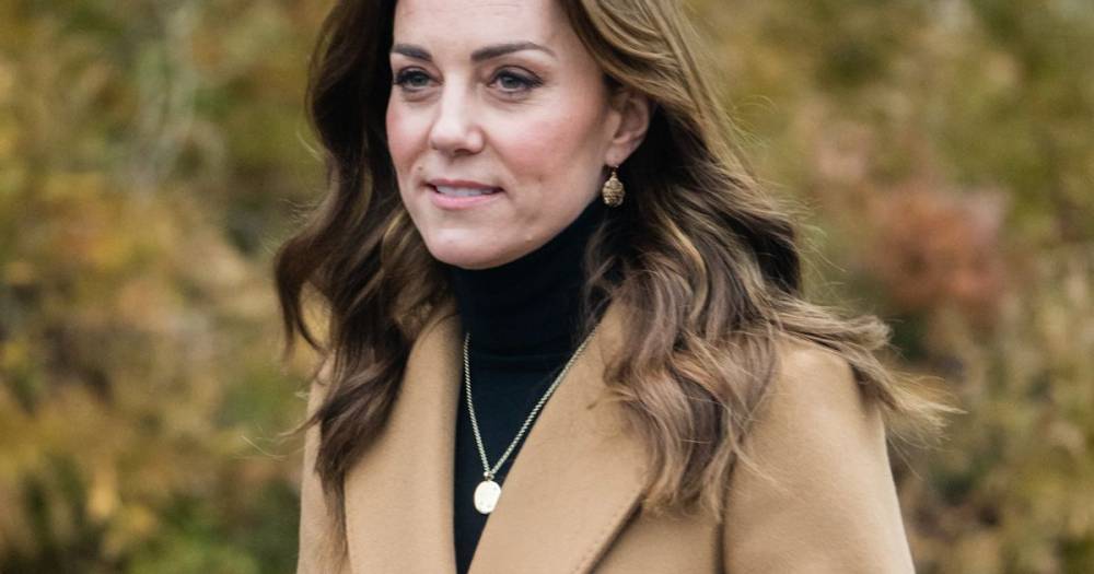 Kate Middleton's gold necklace is a sweet tribute to her three children - www.ok.co.uk