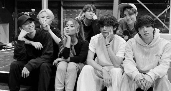 Grammys 2020: Ariana Grande bumps into BTS during rehearsals but ARMY trends 'WHERE IS YOONGI' - www.pinkvilla.com