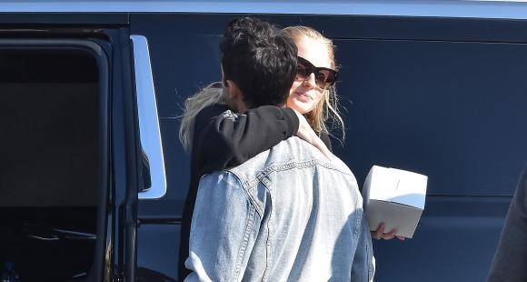 PHOTOS: Sophie Turner gives Joe Jonas a warm hug as the couple heads out for a lunch date - www.pinkvilla.com - California
