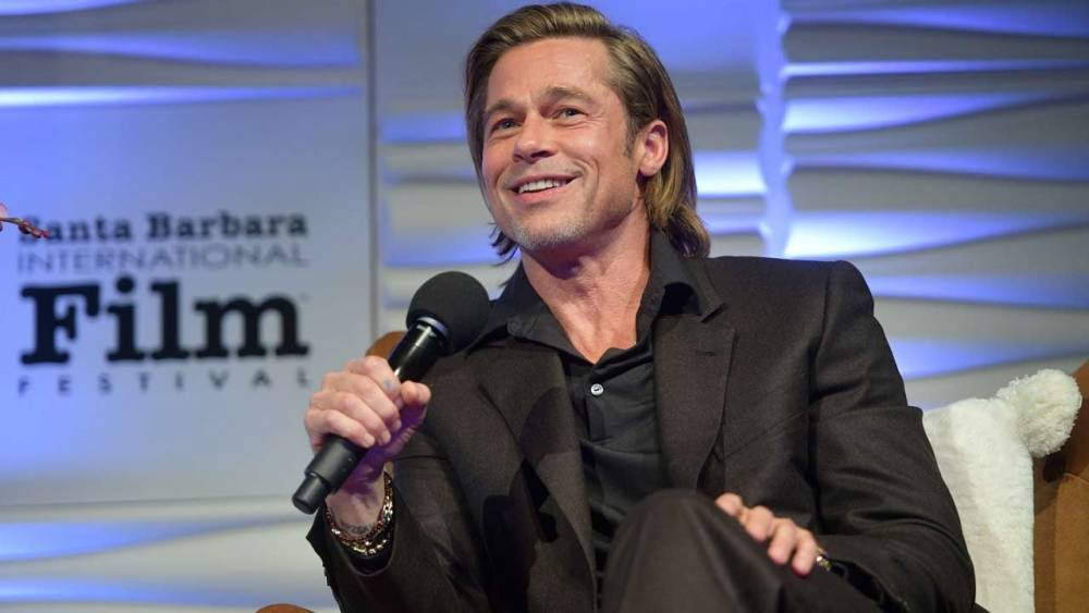 Brad Pitt Jokes About All the Signs He's Getting Old While Accepting Modern Master Award at SBIFF - www.etonline.com - Santa Barbara