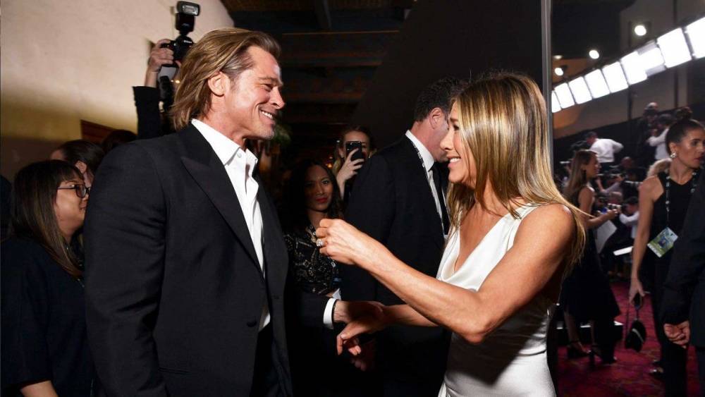 Brad Pitt Is 'Blissfully Naive' After Everyone Freaked Out Over His Jennifer Aniston Reunion (Exclusive) - www.etonline.com