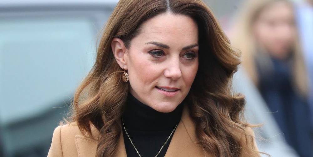 Kate Middleton Wore the Same Coat Brand as Meghan Markle for Cardiff Visit Because Great Minds Think Alike - www.elle.com