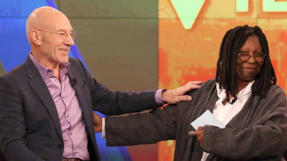 Whoopi Goldberg Tears Up After Patrick Stewart Invites Her to Join the 'Star Trek: Picard' Cast - www.etonline.com