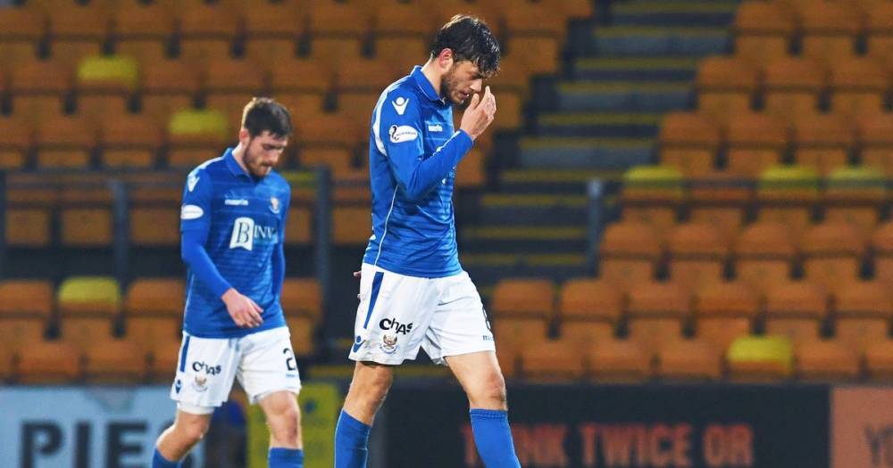 Injury blow for St Johnstone as Murray Davidson fractures arm - www.dailyrecord.co.uk - county Davidson - county Murray