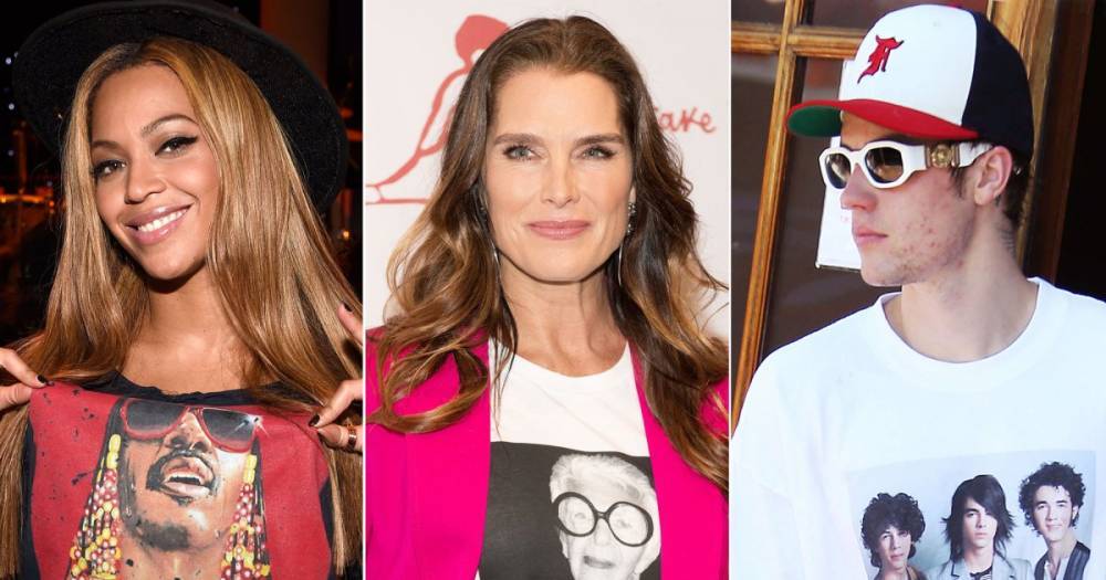 Celebs Giving Props to Other Stars — by Wearing Their Faces on Their Shirts - www.usmagazine.com