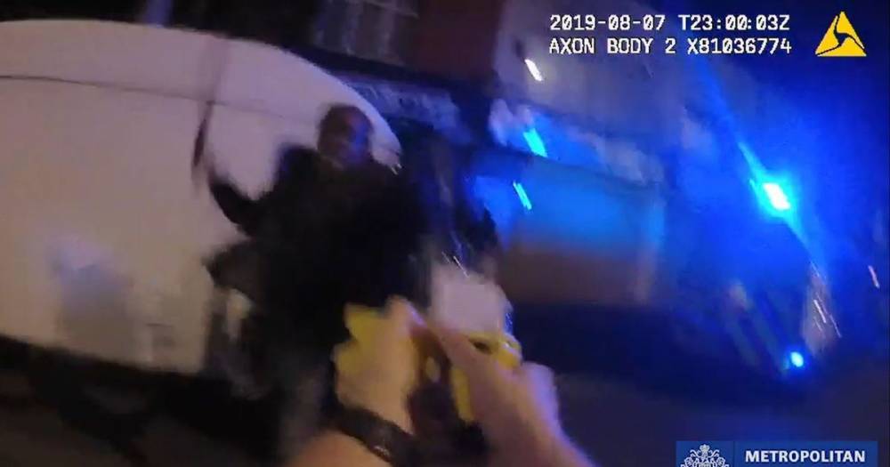 Machete attack on 'Britain's hardest cop' caught on video as thug hits officer six times on head - www.dailyrecord.co.uk - Britain