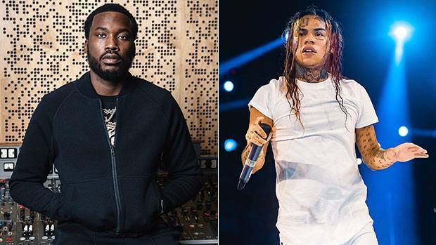 Meek Mill Mocks 6ix9ine’s Prison Photo After He Was Denied Serving Rest Of Sentence At Home - hollywoodlife.com