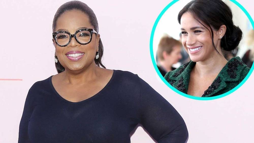 Oprah Winfrey Publicly Defends Prince Harry and Meghan Markle’s Decision to Step Down as Royals - www.etonline.com