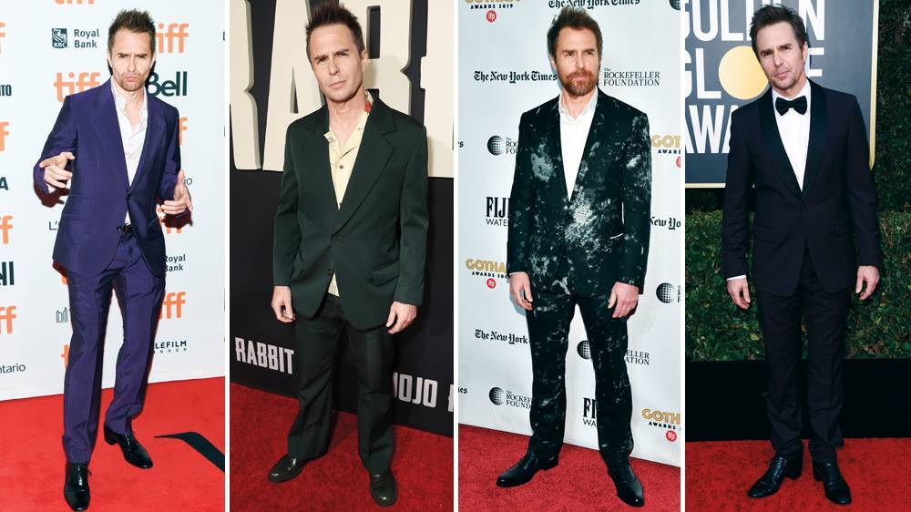 Stylist Michael Fisher Discusses Sam Rockwell’s Red Carpet Looks - variety.com