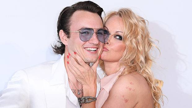 Pamela Anderson — How Son Brandon Lee, 23, Feels About Her Wedding New Husband Jon Peters - hollywoodlife.com