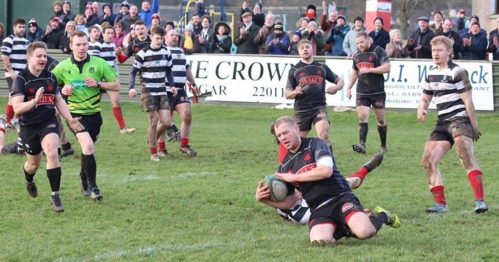 Biggar stretch lead at top of Tennent's National League 1 with eight-try win - www.dailyrecord.co.uk