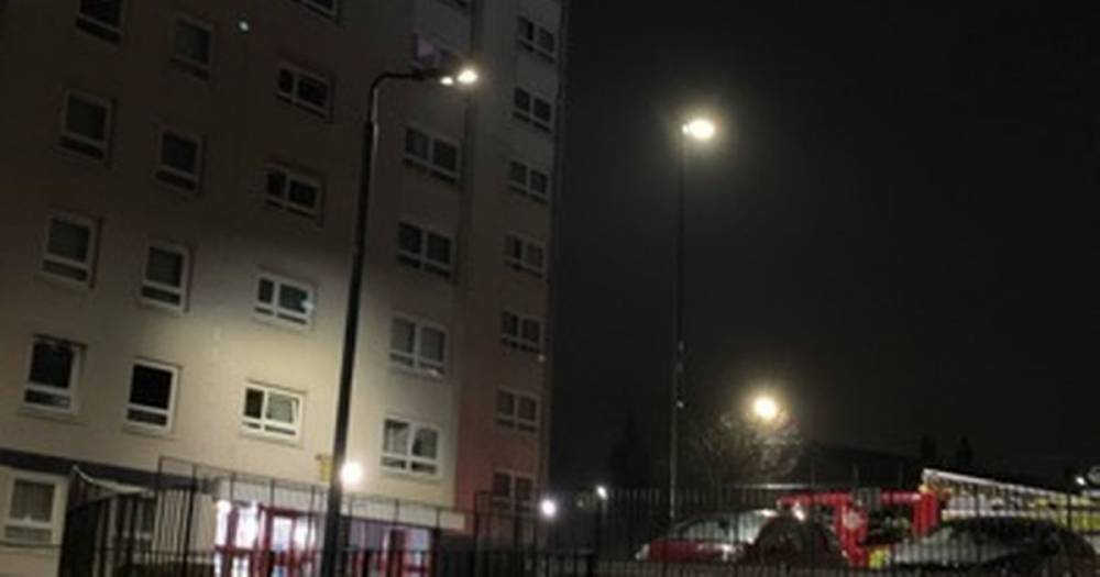 Pensioner dies in East Kilbride fire after blaze breaks out in tower block - www.dailyrecord.co.uk - Scotland - city Lanarkshire
