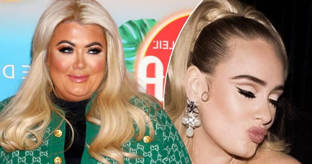 Gemma Collins asks Adele for weight loss tips after she dropped an impressive seven stone - www.ok.co.uk
