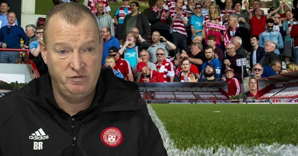 Fans plan show of support for Hamilton Accies coach Brian Rice after gambling admission - www.dailyrecord.co.uk